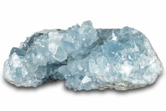 Sparkling Celestine (Celestite) Crystal Cluster - Madagascar #300098